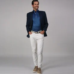 Semi-Spread Collar Polo-Collars & Co Online