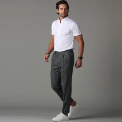 Semi-Spread Collar Polo-Collars & Co Hot
