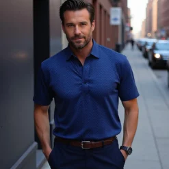 Semi-Spread Collar Polo-Collars & Co Best