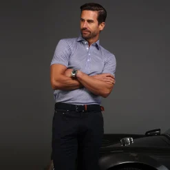 Semi-Spread Collar Polo-Collars & Co Online