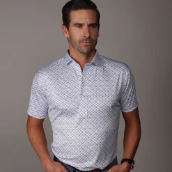 Semi-Spread Collar Polo-Collars & Co Discount