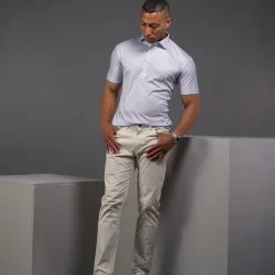 Semi-Spread Collar Polo-Collars & Co Hot