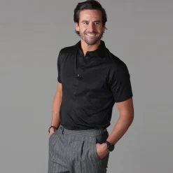 Semi-Spread Collar Polo-Collars & Co Clearance
