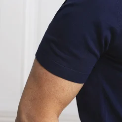 The Maranello Contrast Collar Polo - Tailored Fit-Collars & Co Clearance