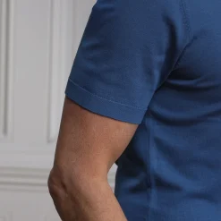 The Maranello Contrast Collar Polo - Tailored Fit-Collars & Co Discount