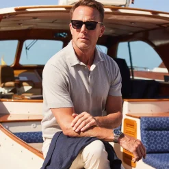 Toscano Cotton & Linen Polo-Collars & Co Hot