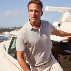Toscano Cotton & Linen Polo-Collars & Co Hot