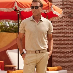Toscano Cotton & Linen Polo-Collars & Co