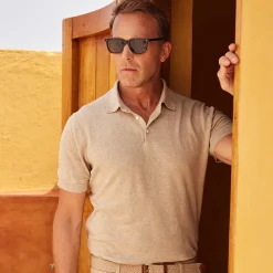 Toscano Cotton & Linen Polo-Collars & Co