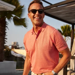 Toscano Cotton & Linen Polo-Collars & Co Hot
