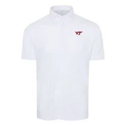 Virginia Tech Semi-Spread Collar Polo-Collars & Co Sale