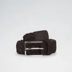 Woven Suede Belt-Collars & Co Outlet