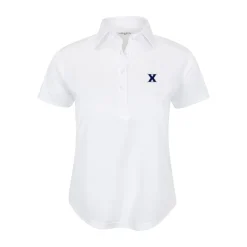 Xavier Women's Cap Sleeve Semi Spread Polo-Collars & Co Best